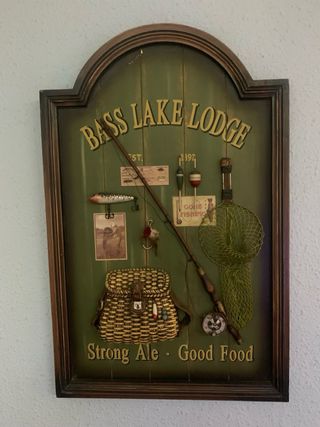 Cuadro Pesca Bass Lake Lodge