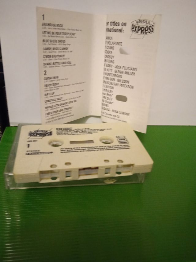 Elvis Presley cassette Jailhouse rock