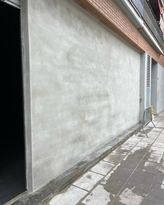 Hormigon impreso suelo y fachadas
