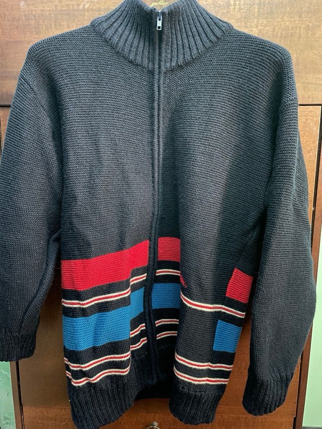 Caldissimo giaccone con cerniera