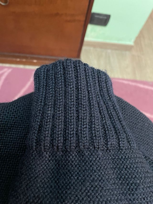 Caldissimo giaccone con cerniera