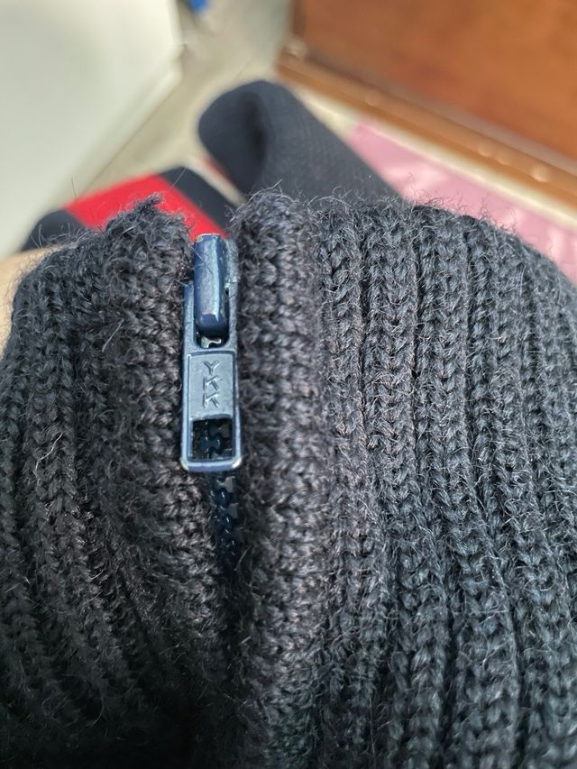 Caldissimo giaccone con cerniera