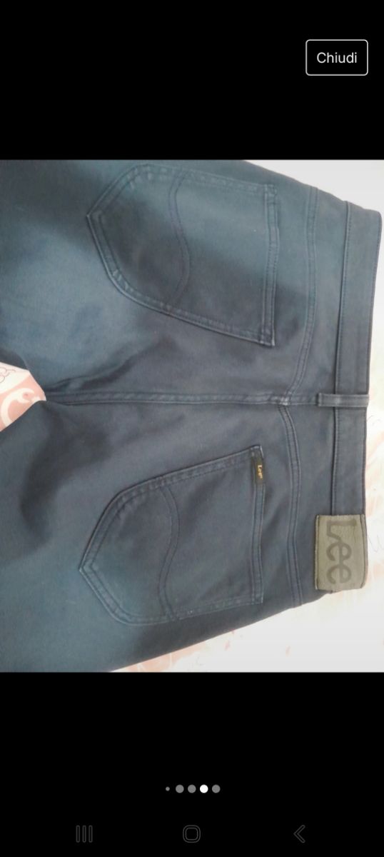 Pantaloni blu Lee