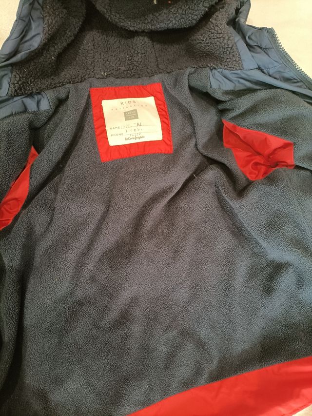 Chaquetón niño 5-6 años