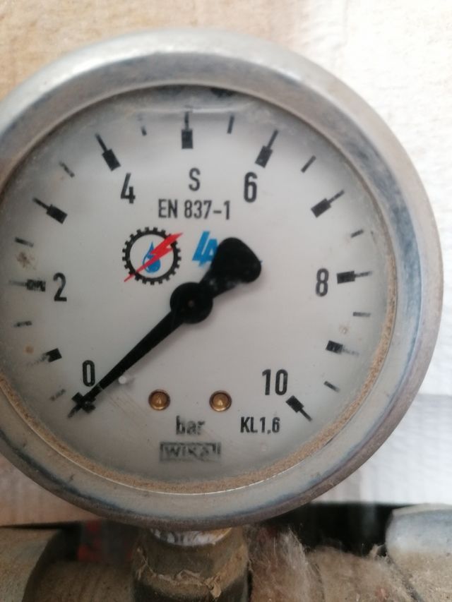 Manometro de presion de glicerina