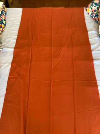 Sciarpa arancione gigante