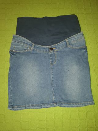 Pantalon premama, falda, cinturon coche lote