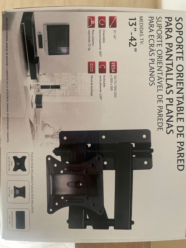 Soporte tv de 13” a 42”