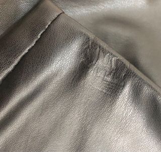 Falda pantalon piel Zara