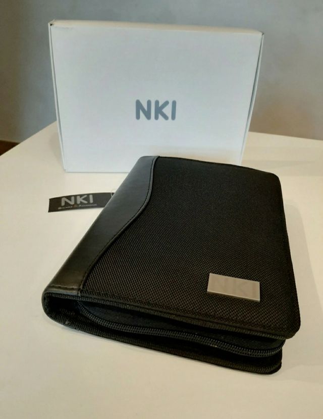 Custodia planner portacarte con anelli