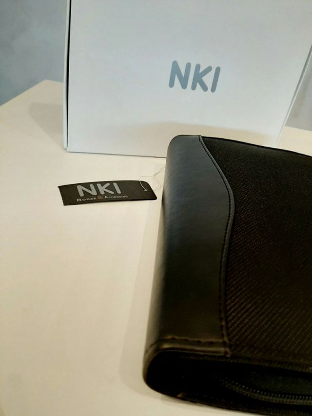 Custodia planner portacarte con anelli