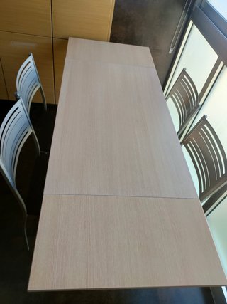 set mesa extensible y sillas de cocina