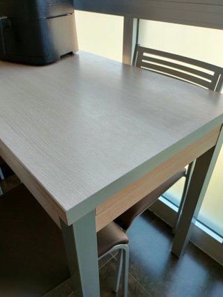 set mesa extensible y sillas de cocina