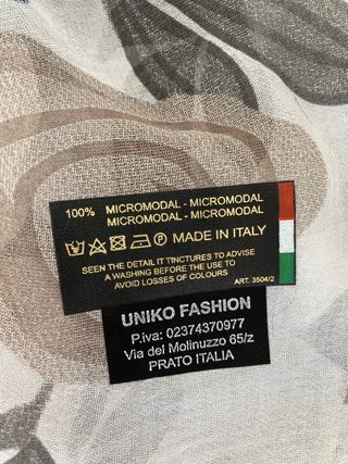 Foulard micromodal nuovo