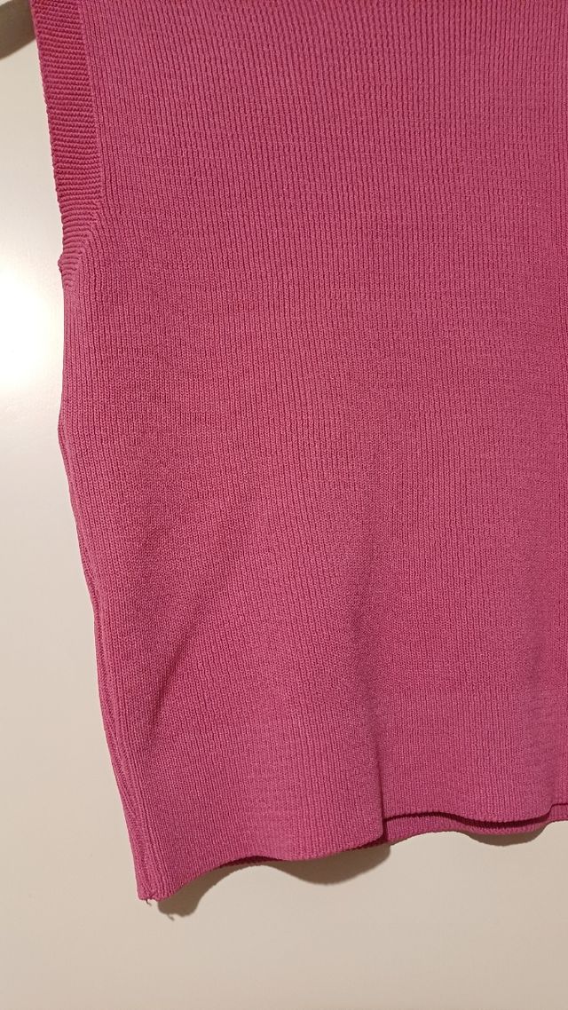 Top corto rosa fuxia