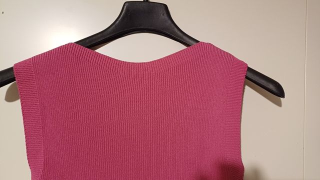 Top corto rosa fuxia