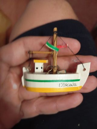 Velero miniatura