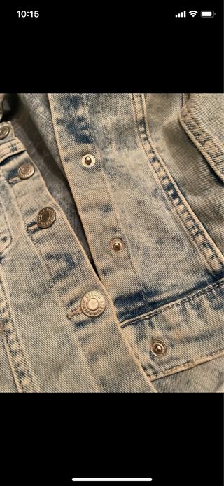 Giubbino jeans bambina