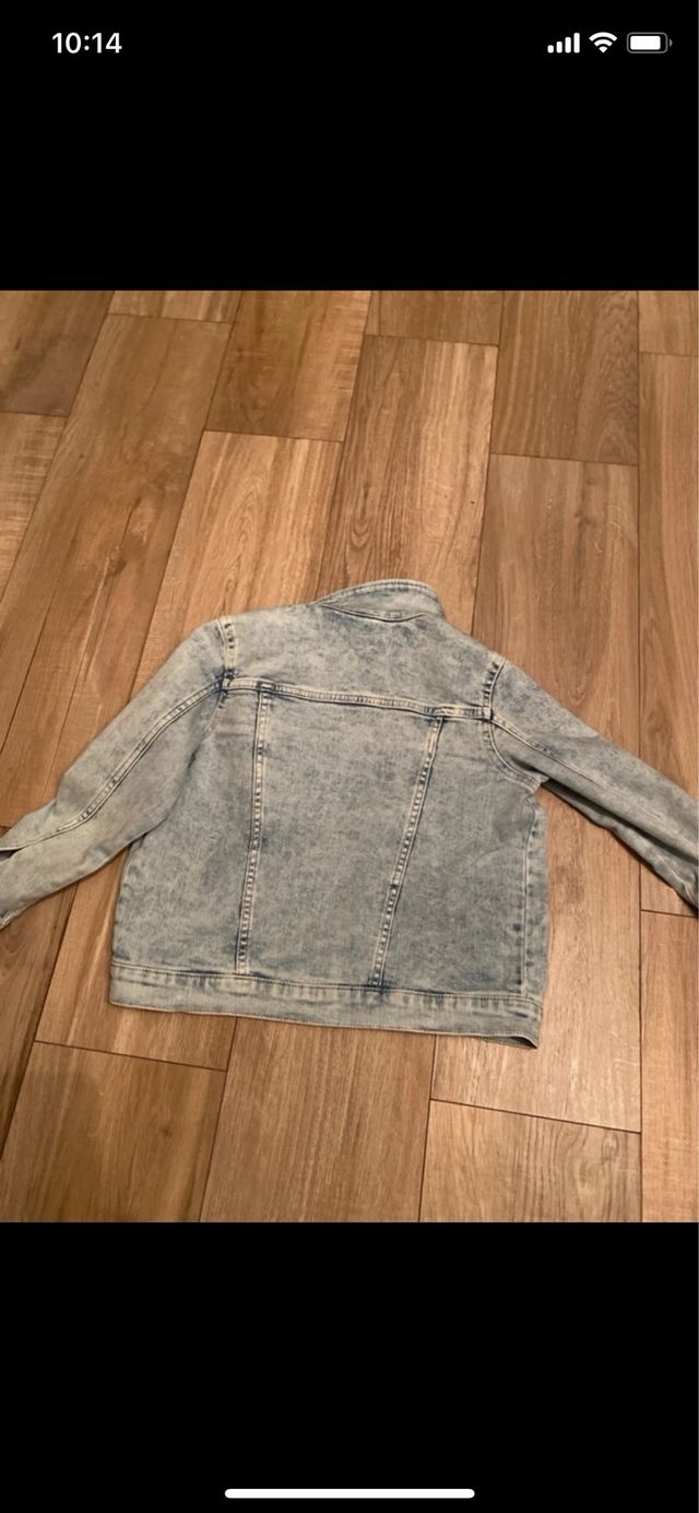 Giubbino jeans bambina