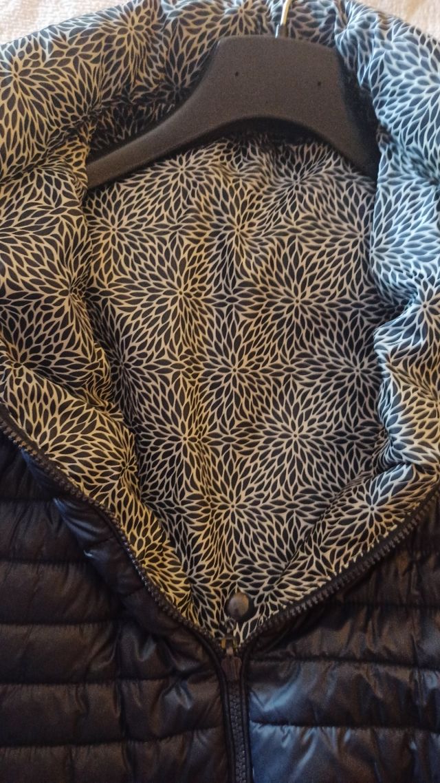 Cazadora reversible mujer