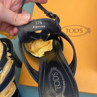 Sandali donna camoscio con plateau Tod’s