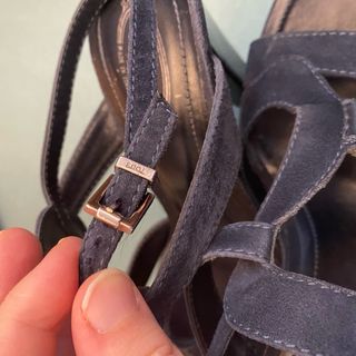 Sandali donna camoscio con plateau Tod’s