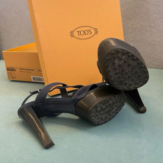 Sandali donna camoscio con plateau Tod’s