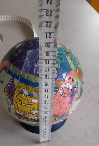 Puzzle esférico Bob Esponja.