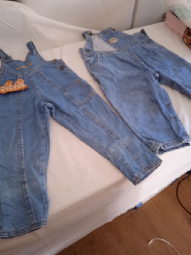 Petos vaqueros bebé 