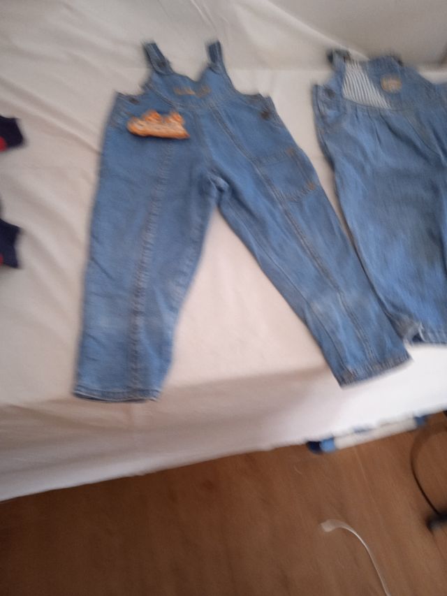 Petos vaqueros bebé 