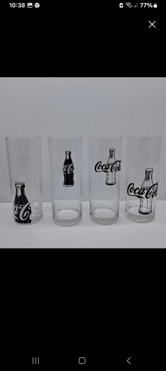 Vasos Coca-Cola Colección.