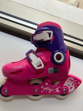 Patines Decathlon rosa play 3