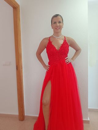 Vestido de fiesta rojo ❤️