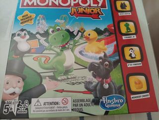 Monopoly junior Edición francesa.