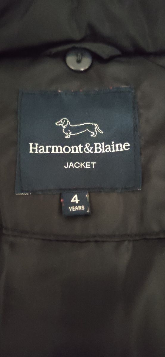 Giubbotto Harmornt & Blaine bimbo 4 ann
