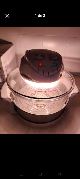 Horno con ventilador 