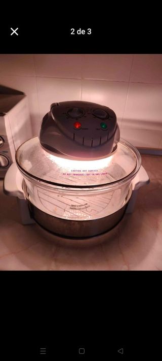 Horno con ventilador 