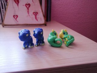 Dinosaurios kinder joy