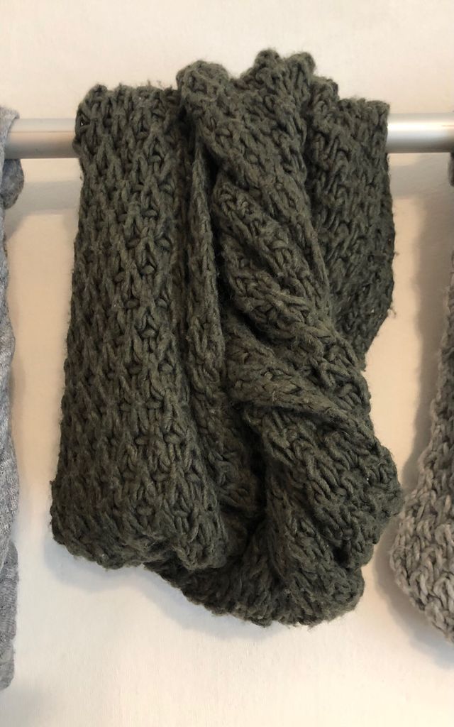 Scalda collo misto lana 4 pezzi