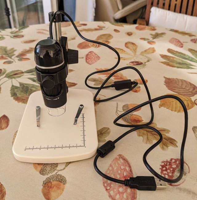Microscopio digital USB