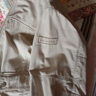 Chaqueta vaquera beige/crema hombre 