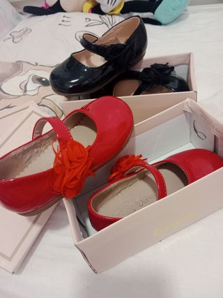 Botines de cuña marrones