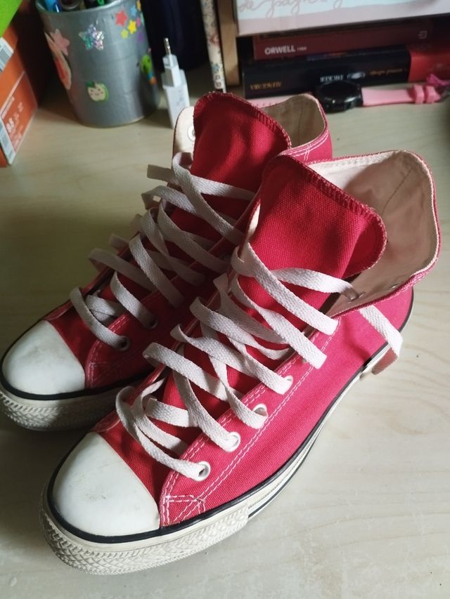 Zapatillas All Star originales rojas talla 40