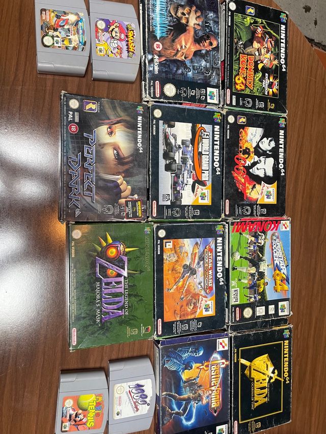 LOTE JUEGOS N64 nintendo