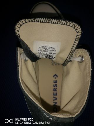 Zapatillas tipo bota de Converse t/42