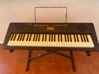 Teclado piano portatil y soporte