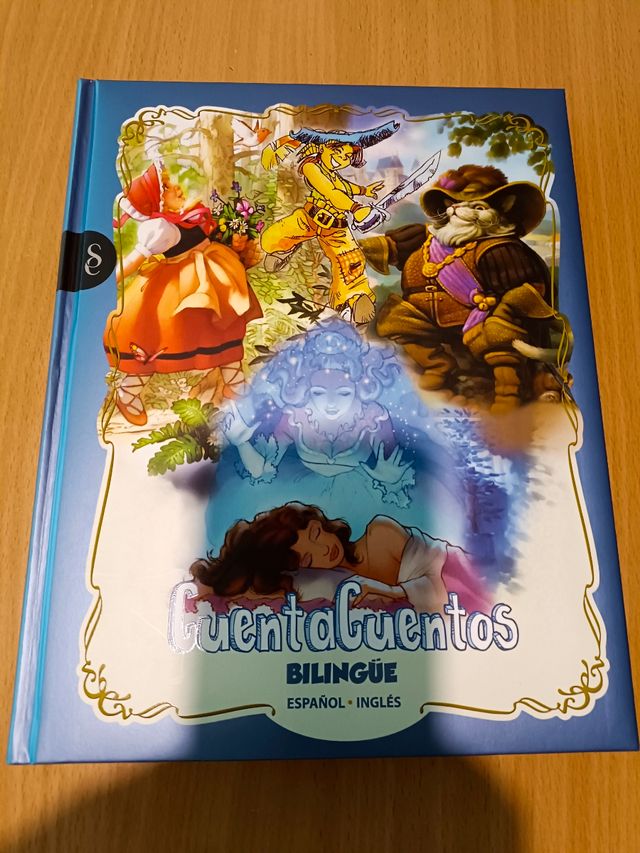 Libro de cuentos bilingüe español in