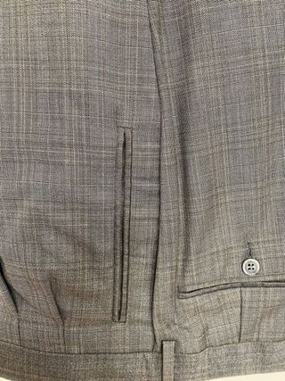 Traje Emidio Tucci, Corte Inglés,  gris con lineas