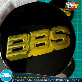 X4 Emblemas BBS 65mm Pegatinas Emblemas Tapacubos