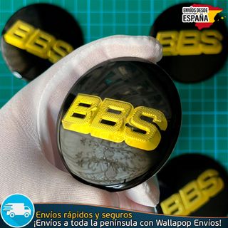 X4 Emblemas BBS 65mm Pegatinas Emblemas Tapacubos